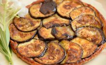 Recette Tarte tatin d'aubergines