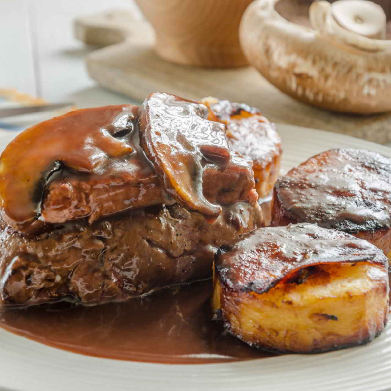 Tournedos d&amp;#39;autruche façon Rossini - Recettes et Terroirs