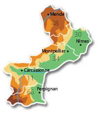 dpts Languedoc Roussillon
