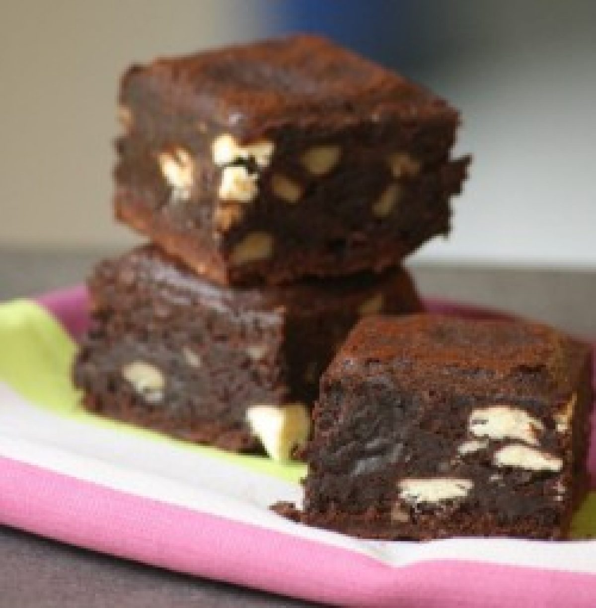 Brownie au chocolat noir et p pites de chocolat blanc Recettes