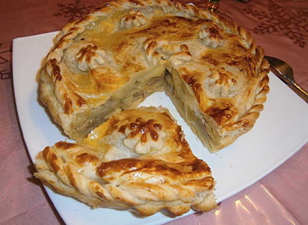 Recette Tourte Au Foie Gras Et Pommes - Recettes Et Terroirs