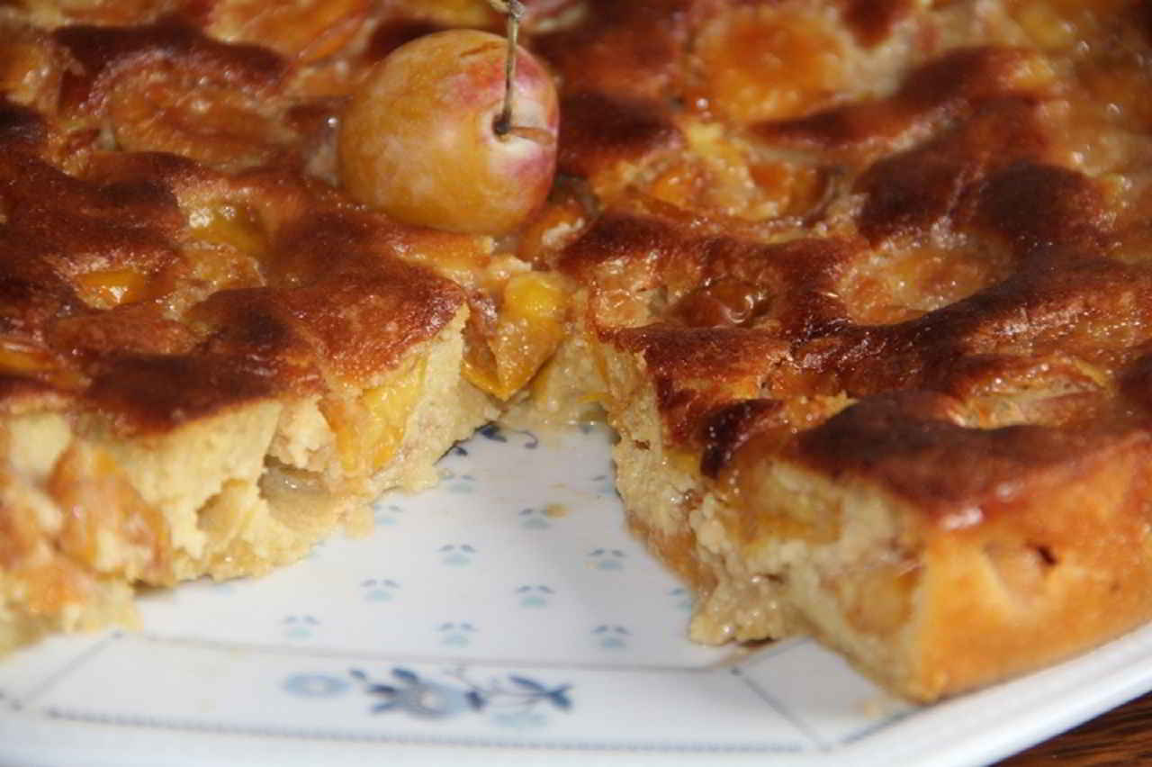 Clafoutis aux mirabelles et au mascarpone - Recettes et Terroirs