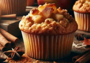 recette de muffins aux pommes et épices d'automne